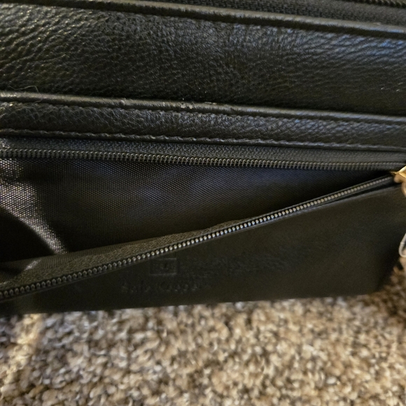 Mundi Black and Multicolor Butterfly Clutch - Picture 4 of 10